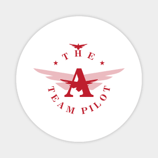 Logo for company that related to airplane Magnet